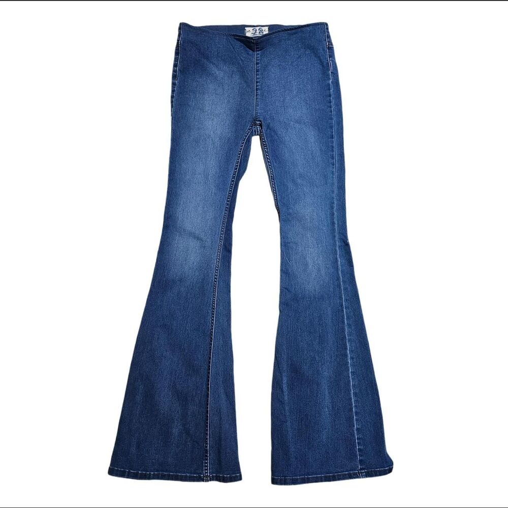 boho hippie we the free people bell bottom flared jeans